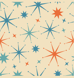 1950s Star Seamless Pattern