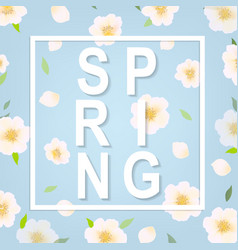 Cherry Flower Spring Banner