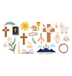 Easter Sticker Pack Religious Christian Signs