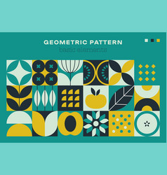 Geometric Natural Plant Pattern Minimal Flower