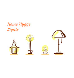 Home Hygge Lights For Indoor Evening Pastime