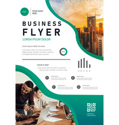 Business Flyer Template With Minimalist Layout