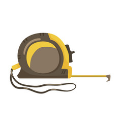 Construction Tape Measure Instrument Cartoon