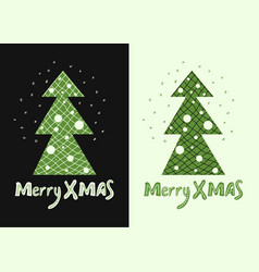 Merry Xmas Quote With Christmas Tree