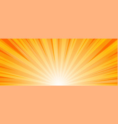 Sunburst Background Yellow