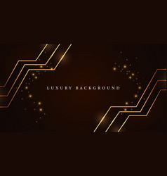 Golden Line Geometric Background Design