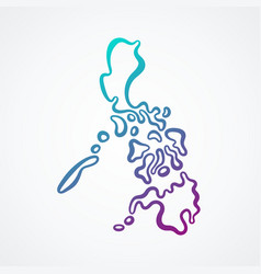 Philippines - Outline Map