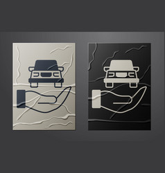 White Auto Service Check Automotive Icon Isolated