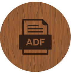 Adf File Document Icon