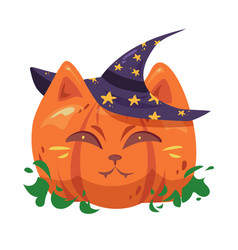 Pumpkin Cat For Halloween