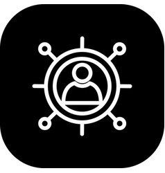 Iteration Project Development Icon With Black