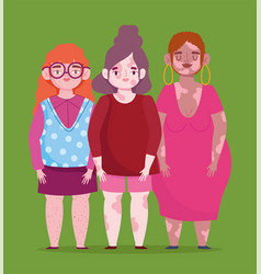 Perfectly Imperfect Cartoon Female Group