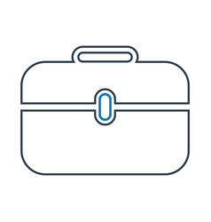 Briefcase Line Icon Editable Eps