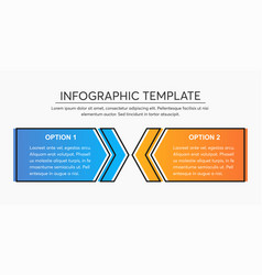 2 Steps Infographic Flat Infographics