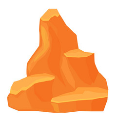 Landscape Rock Icon Cartoon Grand Canyon