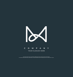 Letter Ma Logo Design Template