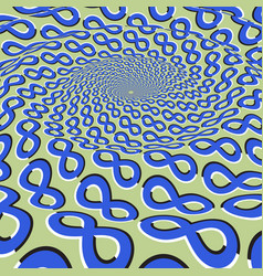 Moving Optical Illusion Abstraction Splash