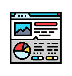 Site Audit Seo Color Icon