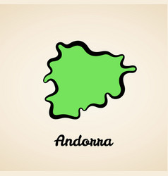 Andorra - Outline Map