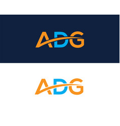 Letter A D G Modern Business Logo