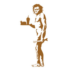 Banksy Prehistoric Caveman Fast Food Stencil Art