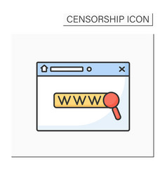 Domain Name Color Icon