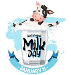 National Milk Day January Icon