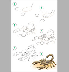 Page Shows How To Learn Step By Draw