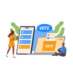 Online Voting Concept