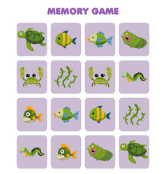 Education Game For Children Memory To Find