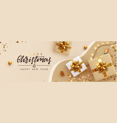 Christmas Banner Background Xmas Design Of