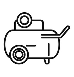 Compressor Icon Outline Air Machine