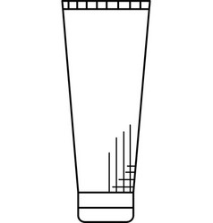 Cream Tube Outline