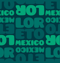 Loreto Mexico Seamless Pattern