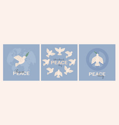 Dove Of Peace International Day Banner