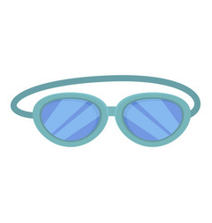 Swim Glasses Icon Cartoon Child Pool