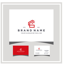 Letter Cg Home Logo Design And Business Card