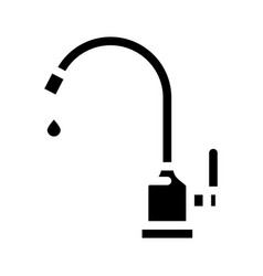 Drop Faucet Water Glyph Icon