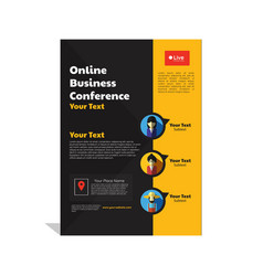 Online Business Conference Flyer Design