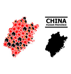 War Pattern Map Of Fujian Province