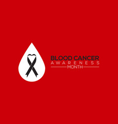 Blood Cancer Awareness Month Banner Background