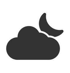 Cloudy Night Icon