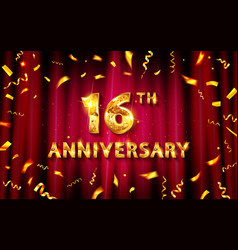 16th Anniversary Logo