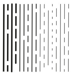 Icon With Dotted Vertical Stripes For Textile