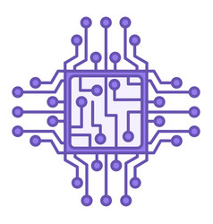 Circuit Icon Electronic Motherboard