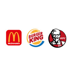 Mcdonalds Kfc Burger King Logos