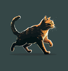 Cat Running