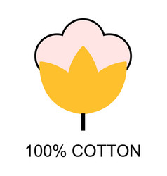 Cotton Organic Icon Clothing Symbol Natural