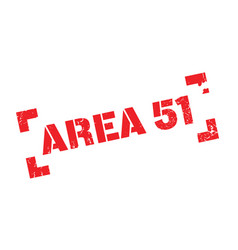 Area 51 Rubber Stamp