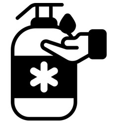 Hand Sanitizer Healthcare Medical Graphic Icon